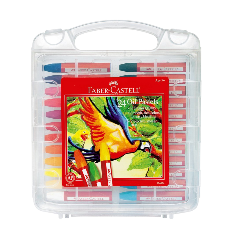 Faber-Castell Oil Pastels for Kids (Set - 24 Colours) – Monet's Art Supplies